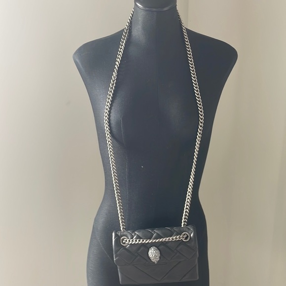 Kurt Geiger London Leather Mini Kensington Crossbody - Picture 1 of 5
